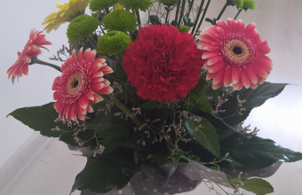 Dziekje bardzo za piekne kwiaty