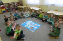 dzieci z gr. I zrobily eko - kalendarz