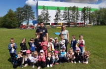 Przedszkolaki  z gr. III z medalami