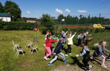 Lapanie baniek mydlanych