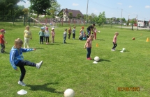 gr. I Dzien Dziecka pokonywanie torow przeszkod na Letniej Olimpiadzie