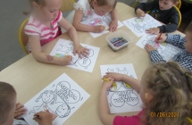 gr. I Dzien Dziecka kolorowanie obrazka