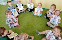 Dzieci z grupy VIII i supertajny projekt. 