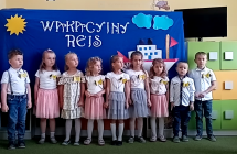 Dzieci z grupy VIII- zakonczenie roku szkolnego. 