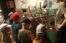 Dzieci w izbie edykacyjnej