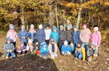 Dzieci z grupy VII z p. przewodnik.