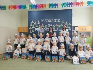 UROCZYSTOSC PASOWANIA NA PRZEDSZKOLAKA