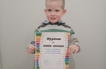 Uczestnik konkursu z gr. II z dyplomem.