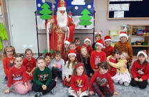 Wspolne zdjecie z Mikolajem