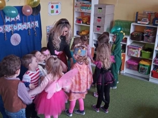 Zabawa karnawalowa- grupa IX