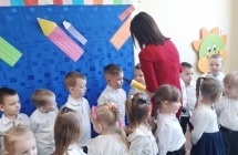 Pasowanie przedszkolakow