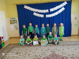 Gr. III z nagroda i dyplomem po przedszkolnym Przegladzie Tanca Grupowego