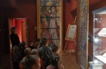 Przedszkolaki w muzeum - tworczosc J. Mehoffera