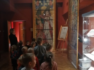 Przedszkolaki w muzeum - tworczosc J. Mehoffera