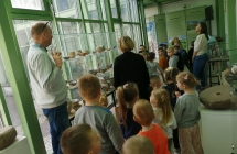 Przedszkolaki w muzeum - wystawa archeologiczna