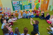 Cwiczenia oddechowe w gr. V