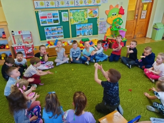 Cwiczenia oddechowe w gr. V