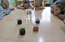 Eksperyment Kolorowy deszcz