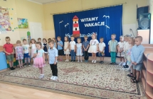 Przedszkolaki udzielaja wakacyjnych rad