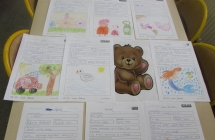 gr. III projekt Maly mis w swiecie wielkiej literatury - karty dzienniczka z czytania w domu