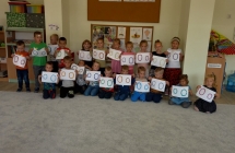 gr. V Dzien Kropki - litera O w kropeczki