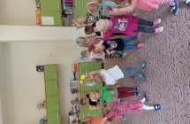 Zabawa ruchowa z kropkami