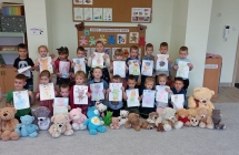 gr. V Dzien Pluszowego Misia - narysowane przez nas ukochane misie