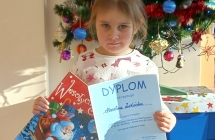 Marcelinka z dyplomem i nagroda