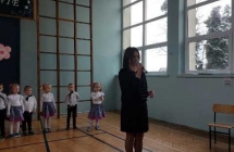 Przemowienie pani dyrektor.