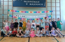 Dzieci z gr. VII podczas Dnia Dziecka 2023