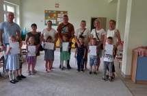 zajecia otwarte gr. V - pamiatkowe zdjecie