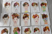 gr. V projekt - realizacja zadania Leca na glowe liscie kolorowe