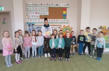 Maly mis w swiecie wielkiej literatury realizacji programu - spotkanie z mama kolegi