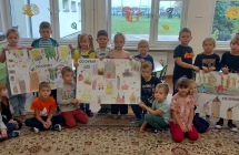 dzieci wykonaly plakaty Co dymi