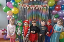 Dzieci z grupy Pszczolki - Bal Karnawalowy