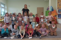 Wspolne zdjecie z pania i grupa Motylkow