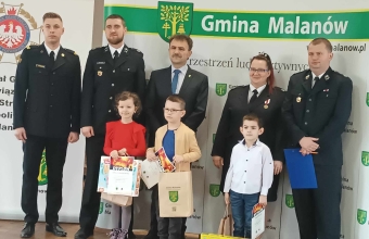 laureaci konkursu Zapobiejgajmy Pozarom