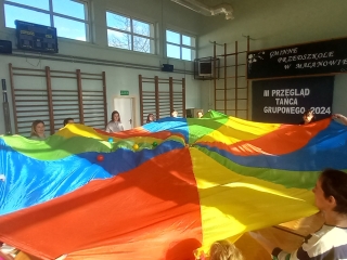 zabawa z chusta animacyjna Bilard