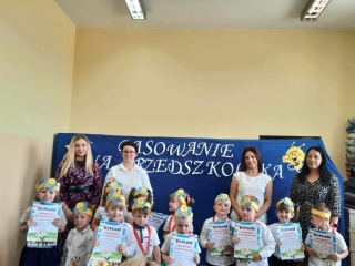 Pasowanie na Przedszkolaka - gr. Pszczolki