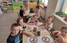5, 6 latki koloruja obrazki o tematyce antynikotynowej