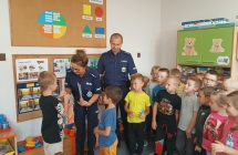 podziekowanie dla policjantow- upominek od dzieci