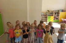 Dzieci otrzymaly odznaki Przyjaciela Ziemi