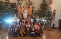 Wspolne zdjecie z Mikolajem