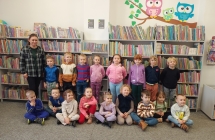 Wspolne zdjecie z pania bibliotekarka