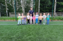 Wspolna fotografia z medalami - grupa X