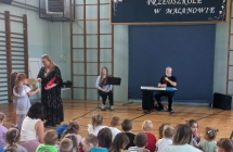 Pozegnanie z muzykami.