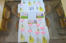 dzieci wysluchaly bajki o konfliktach rowiesniczych i wykonaly prace plastyczna