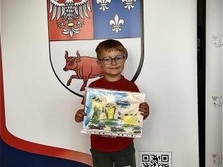 Wyroznienie dla Cezarego Pietrzaka - grupa X