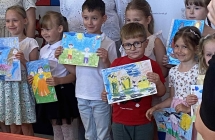 Laureaci konkursu powiatowego Moja ulubiona postac z bajki badz legendy...