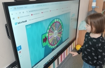 edukacyjne korzystanie z tabklicy interaktywnej